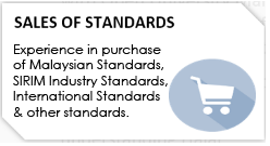 Click here to response to Sales of Standards Survey